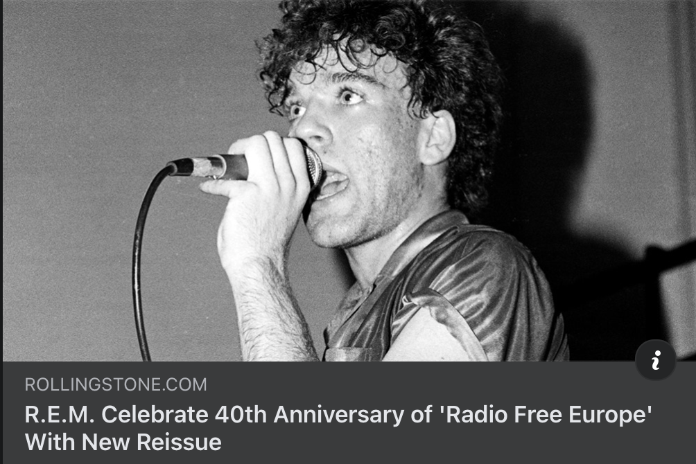 Moss Scrutiny Remains Rolling Stone Feature on “Radio Free Europe” Reissue | R.E.M.HQ